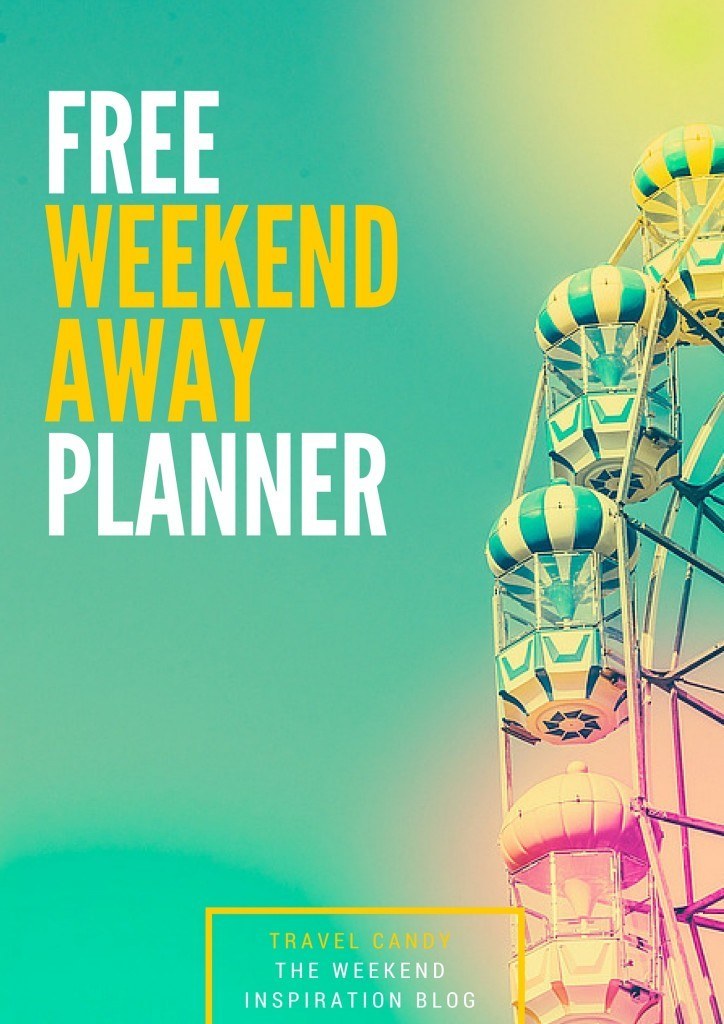 Downloadable Weekend Planner