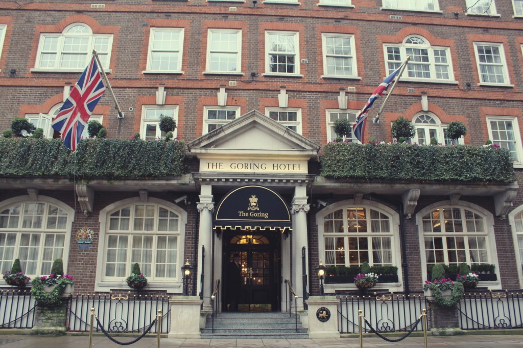 The Goring Hotel, outside shot