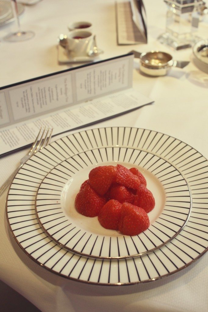 The Goring Hotel, London - Bollinger Afternoon tea strawberries