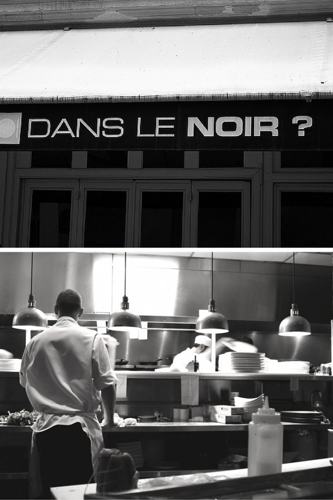 Dans Le Noir Restaurant, Paris