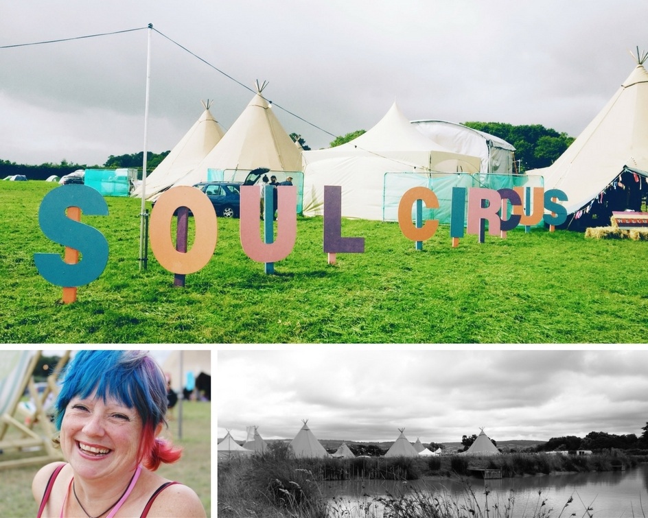 Montage of images of Soul Circus