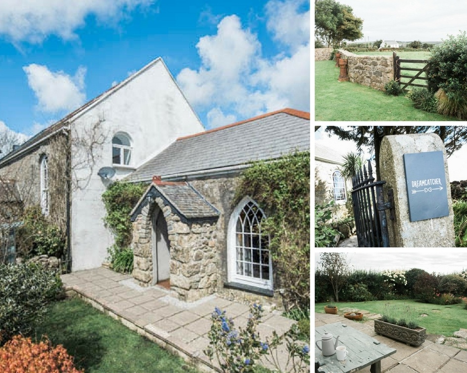 Dreamcatcher cottage in Cornwall used to be a Wesleyan Chapel