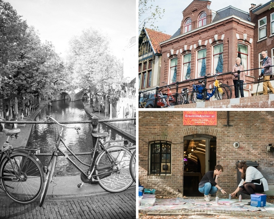 A canal tour of Utrecht