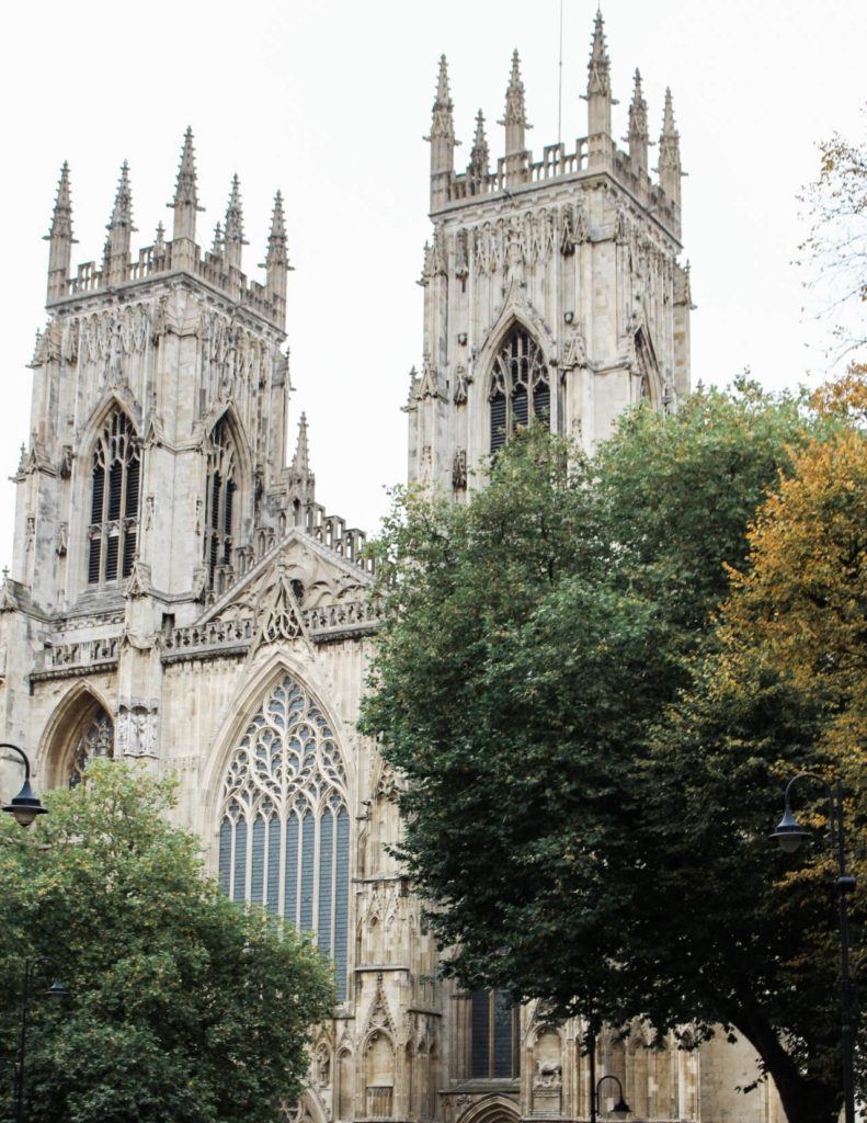 View of York Minster - front