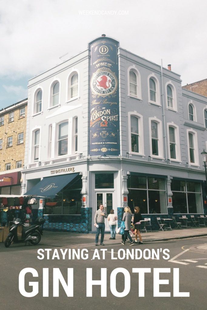 Outside the Distillery London
