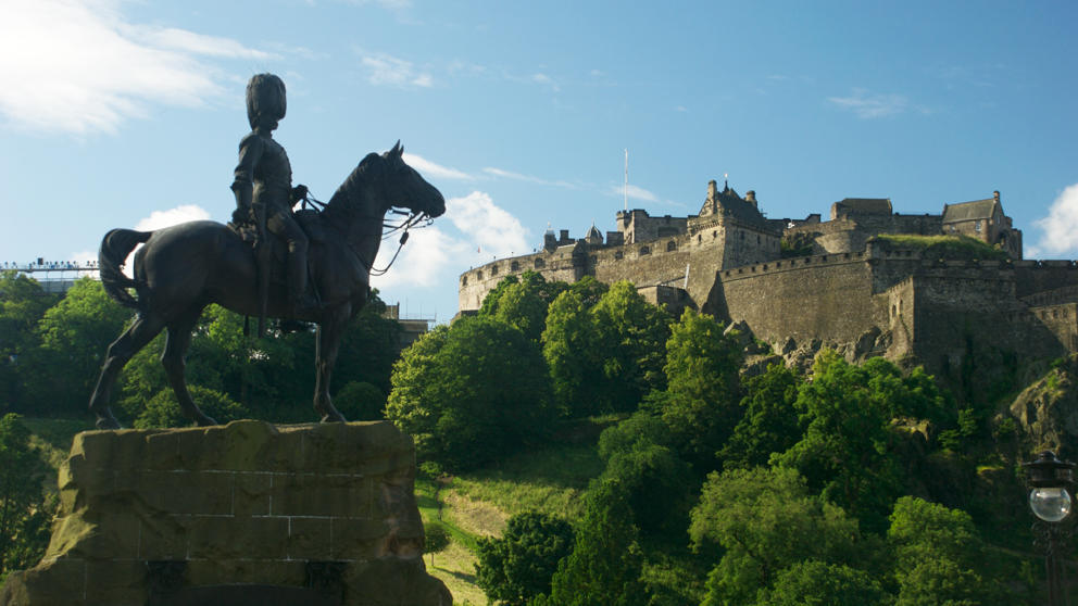 Picture of Edinburgh castle 