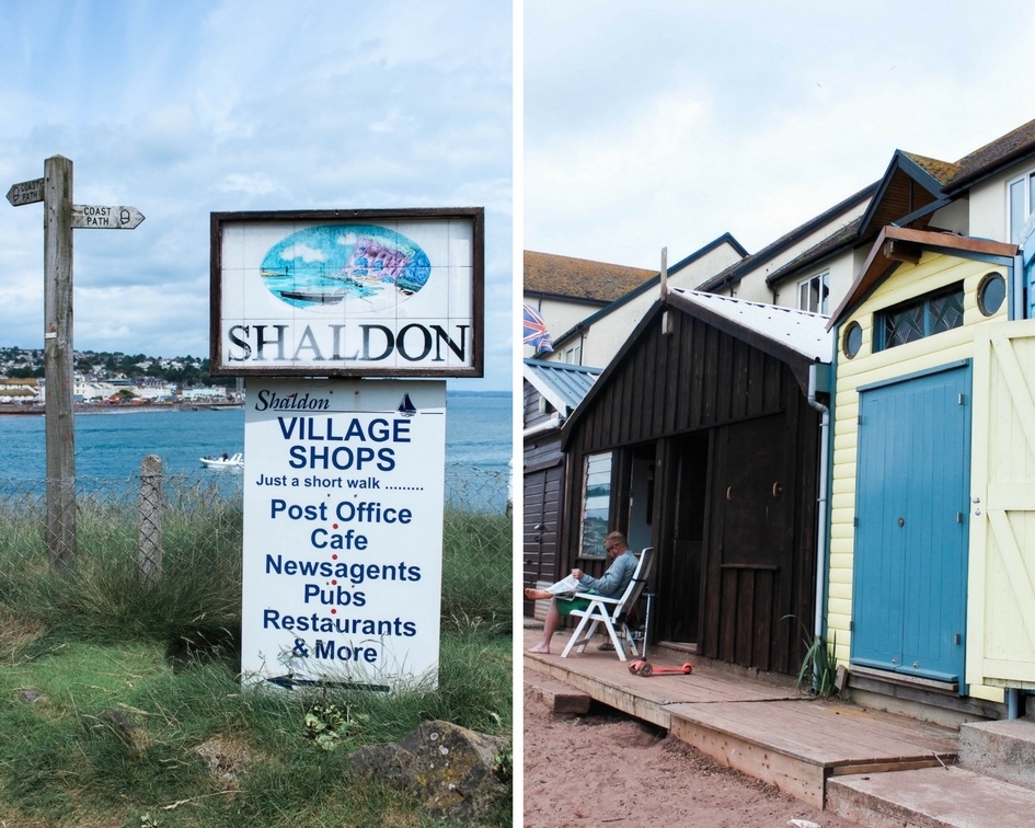 Shaldon sign in Devon