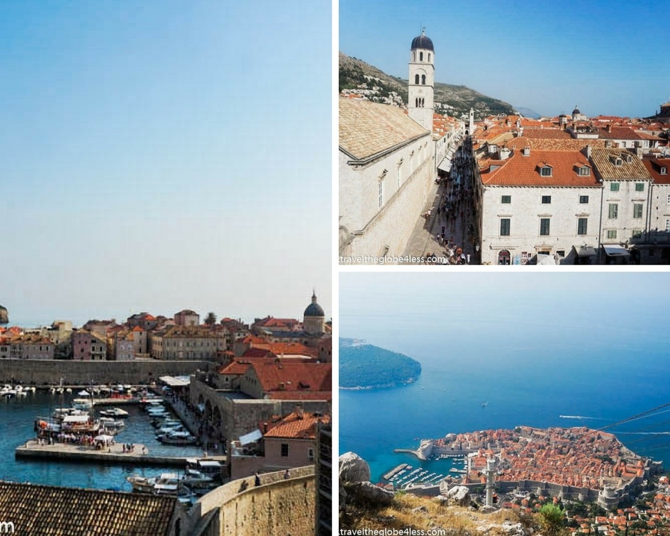 Dubrovnik in Crotia - montage of pics