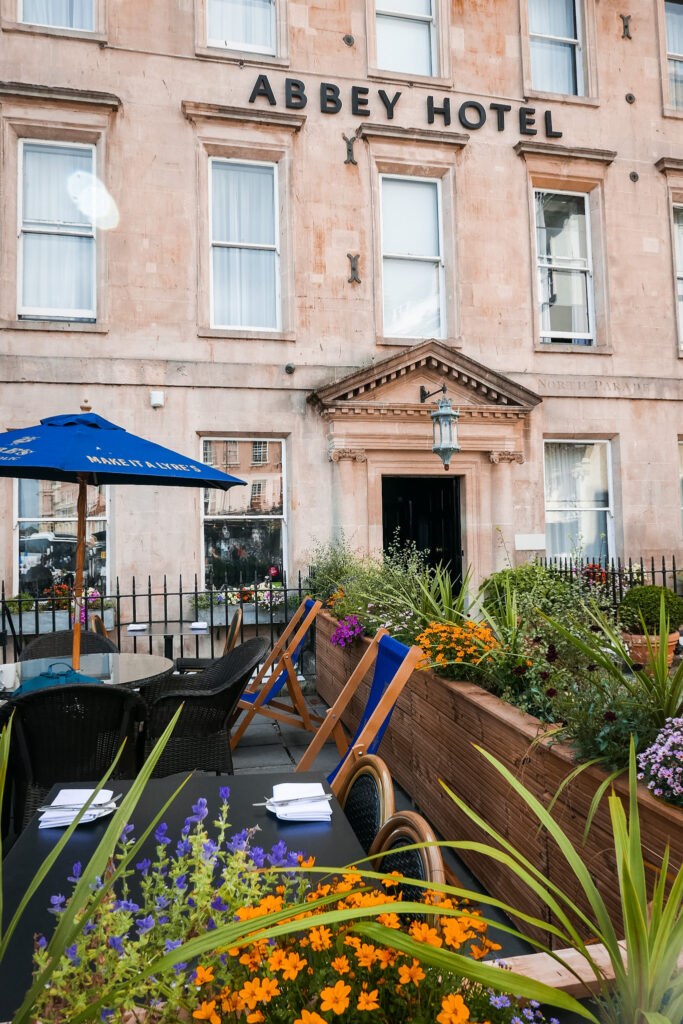 weekend in bath abbey hotel outside