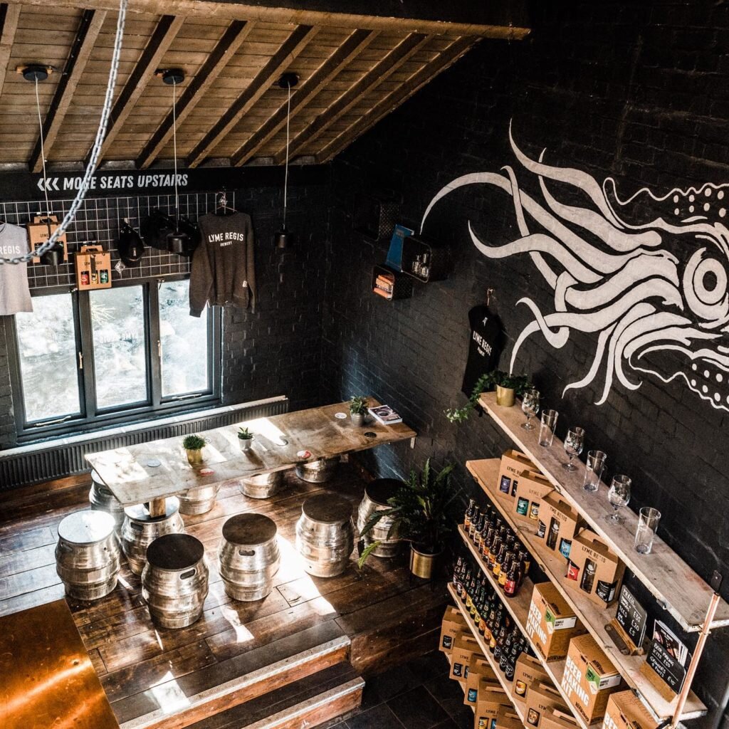 Things-to-do-in-lyme-regis Lyme Brewery tap room