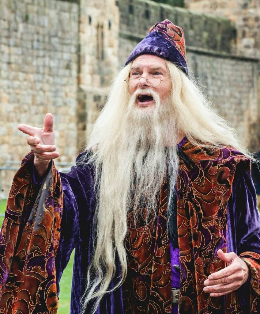 wizard at alnwick castle