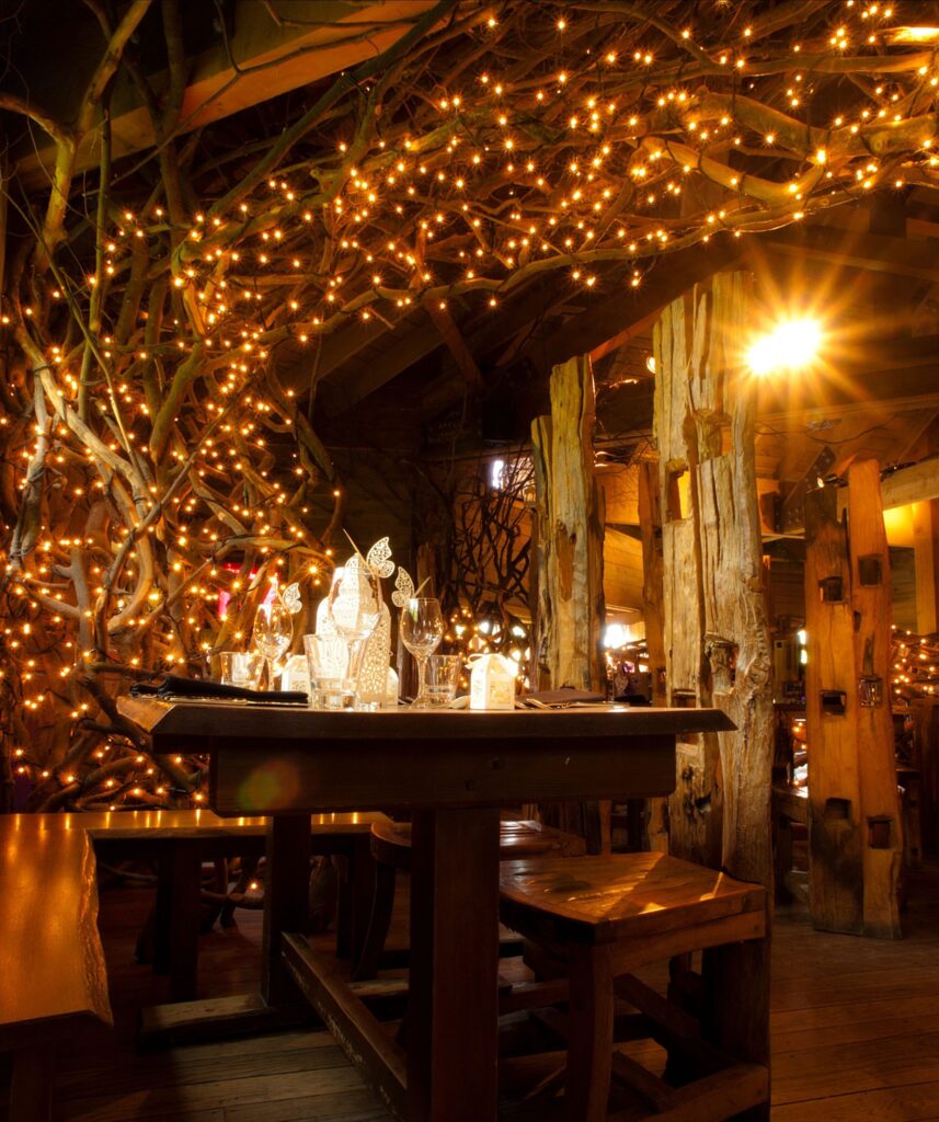 treehouse restaurant at alnwick gardens