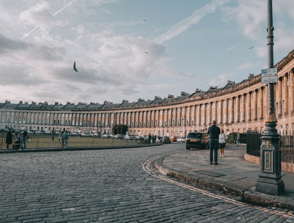 weekend in bath: royal crescent