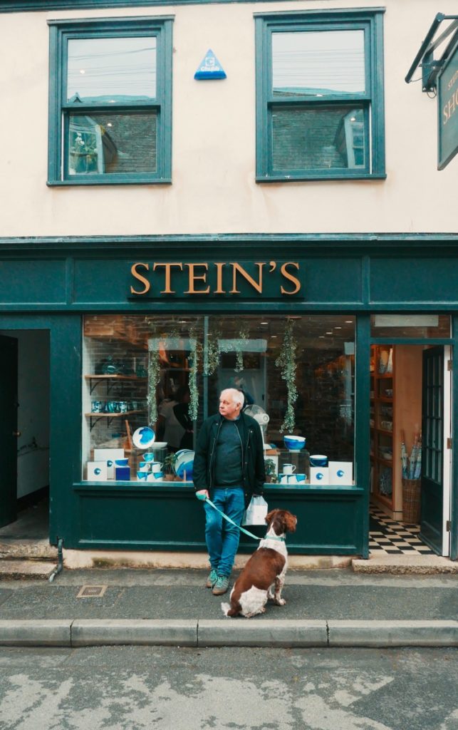 Outside Rick Steins Cafe Padstow Outside Rick Steins Cafe Padstow