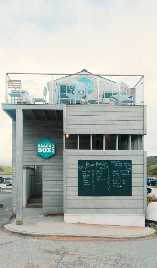 Beach Box Cafe Mawgan Porth Cornwall Beach Box Cafe Mawgan Porth Cornwall