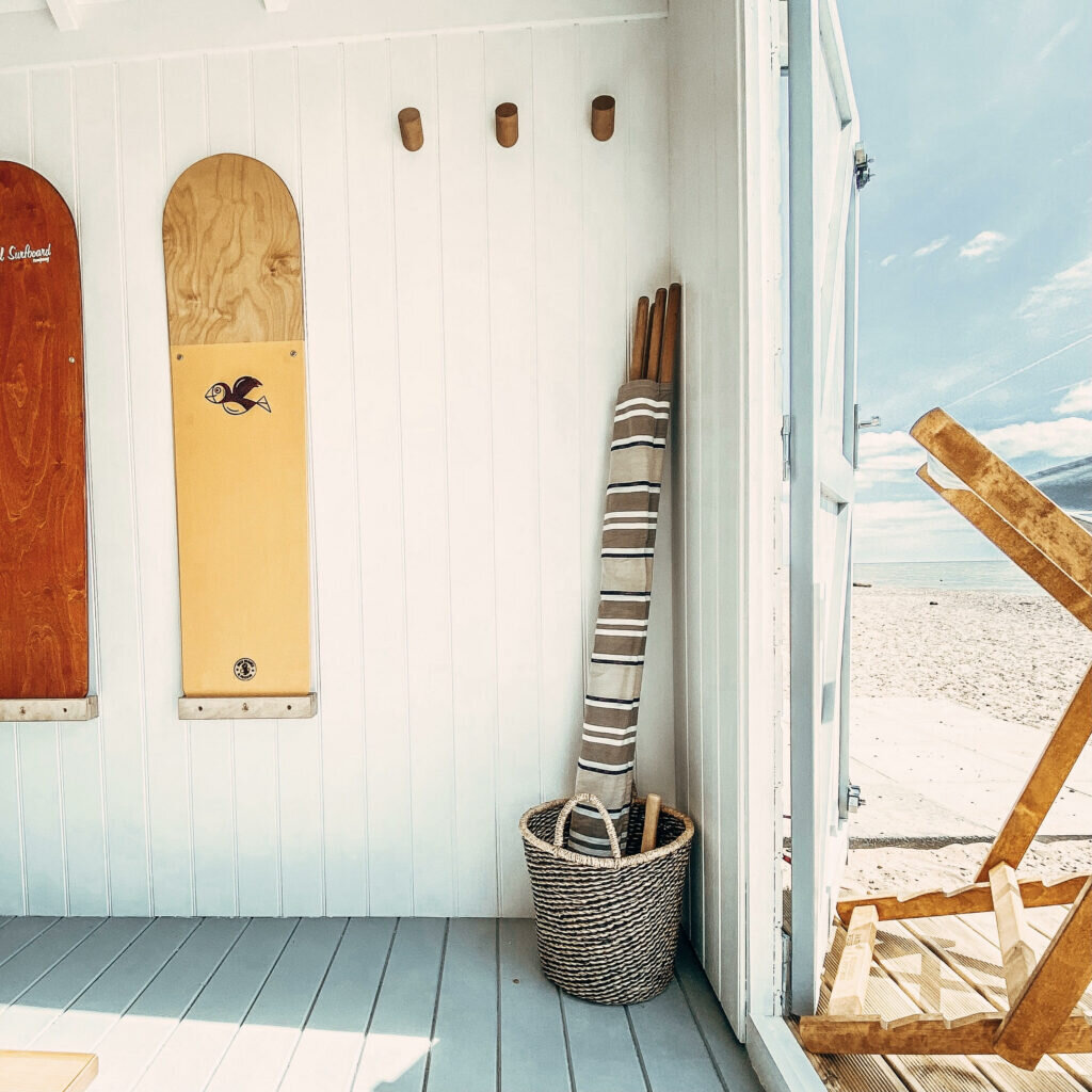 Cool Coastal Huts - Mersea 245 beach hut decoration