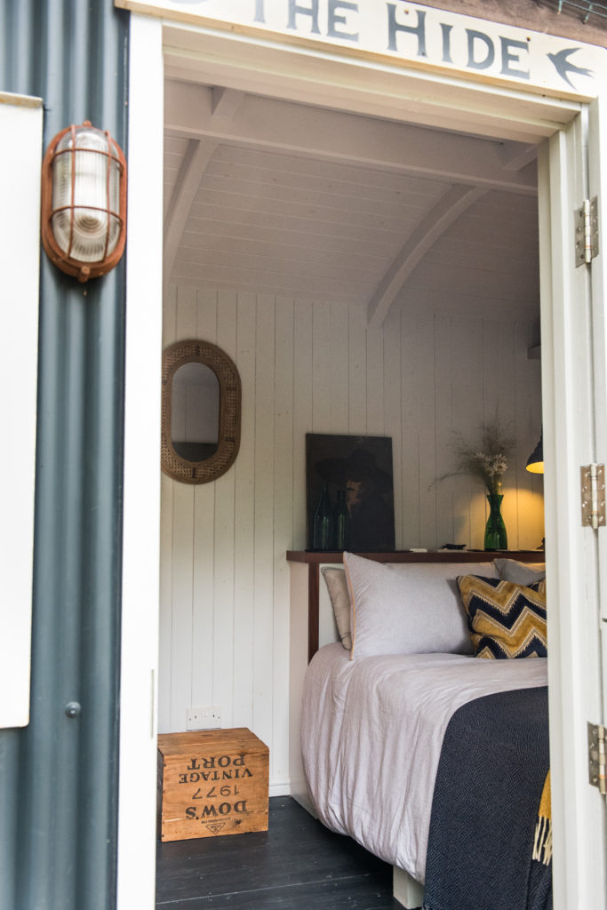 The Hide Shepherds Hut in Cuckfield, Sussex - interior