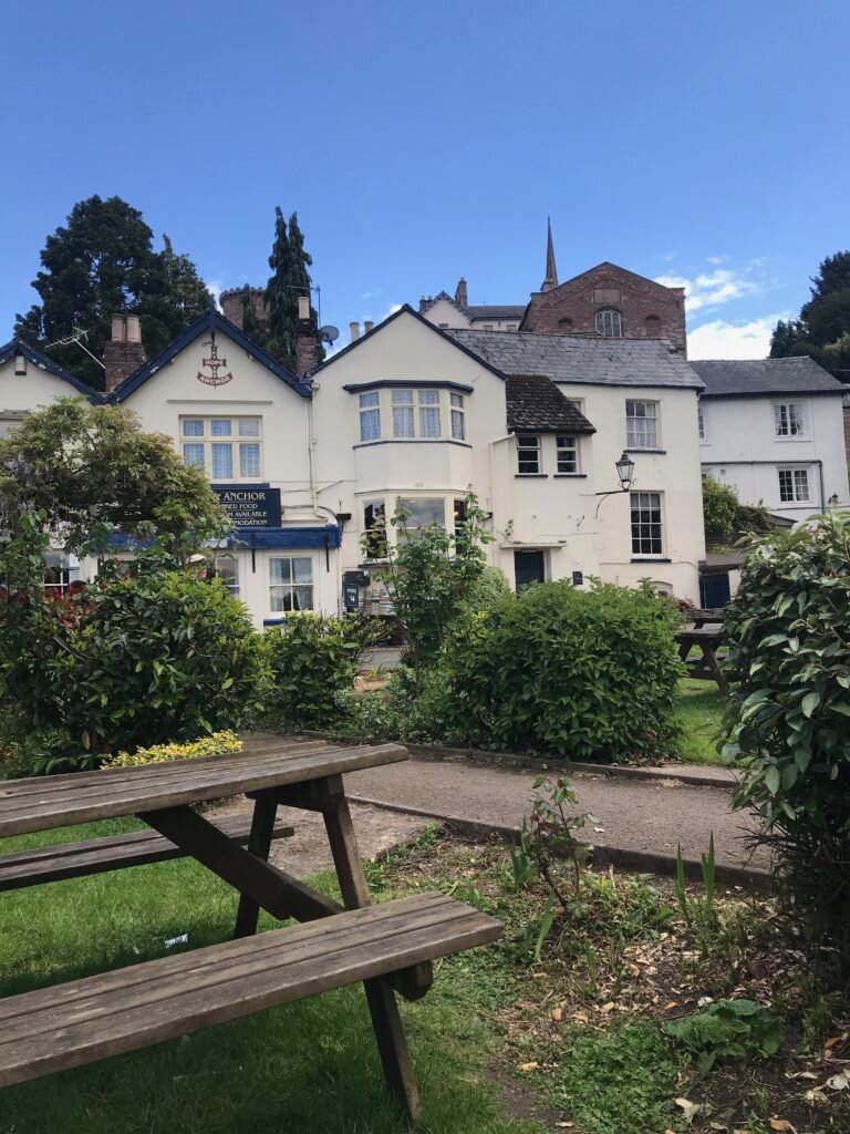 Hope and anchor pub in Ross on Wye