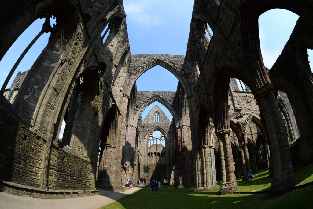 Tintern Abbey - inside view