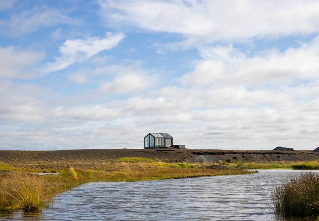 The Glass Cottages in Iceland - Outside