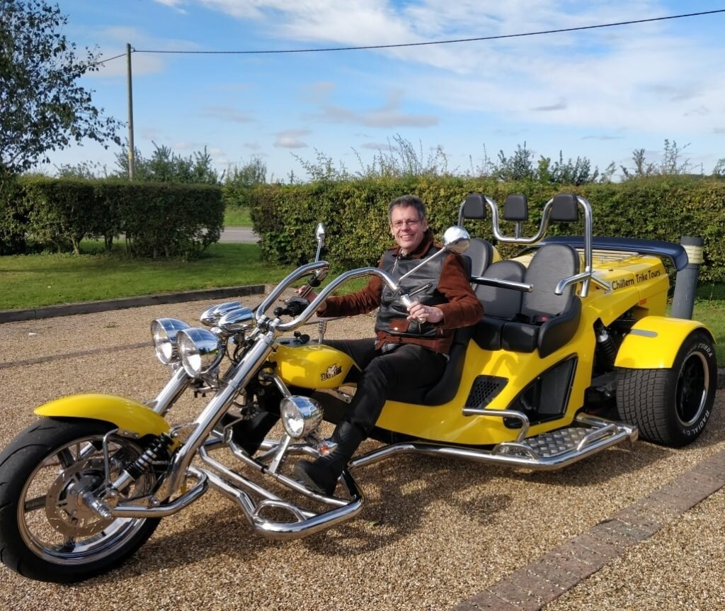 Chiltern Trike Tours Driver-Owner, Ash