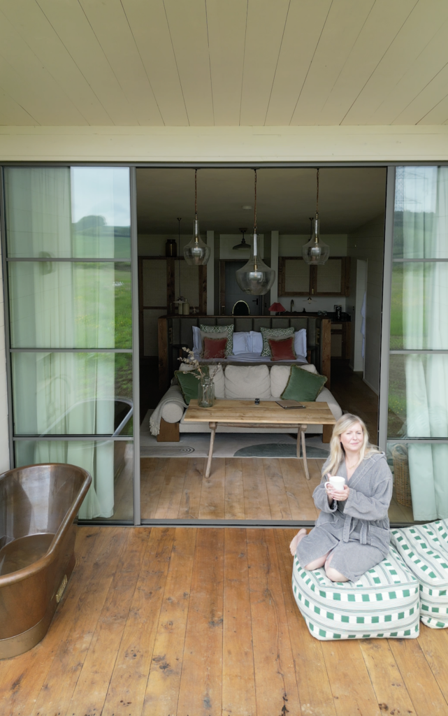 outbuildings in bridport: weekend candy in the byre
