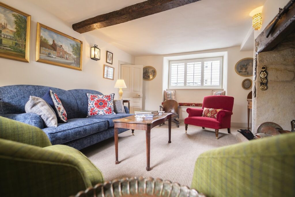 eastbury hotel in sherborne - eastbury cottage living room