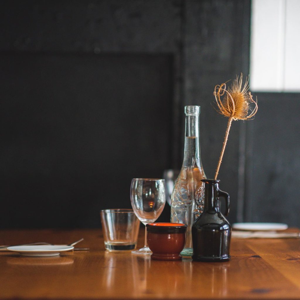 doms table in lyme regis - table