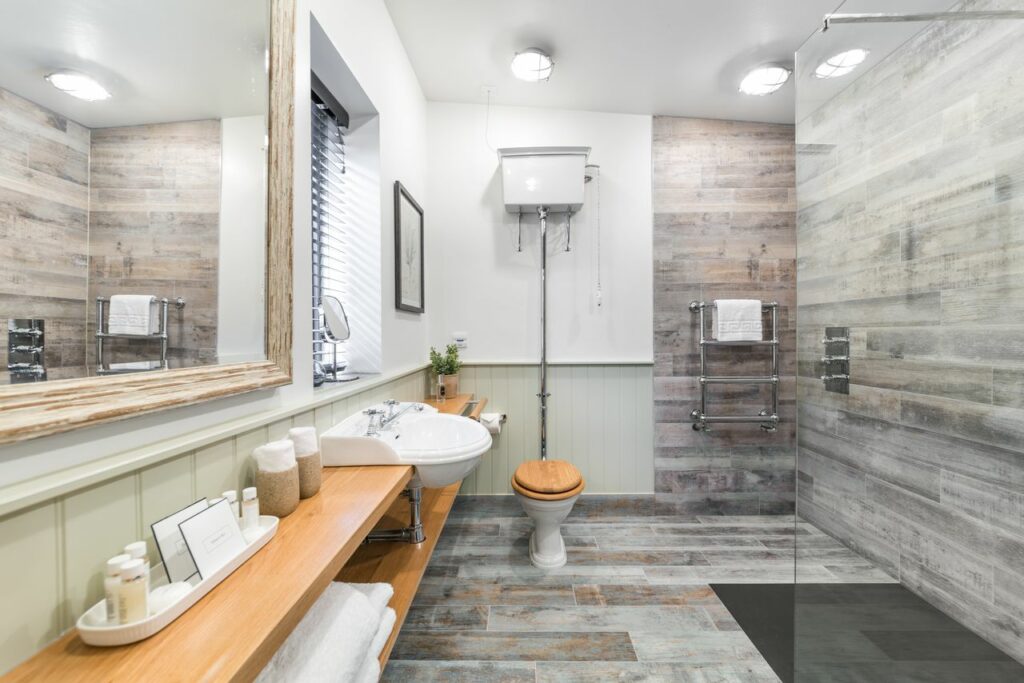 eastbury hotel in sherborne - shed wet room