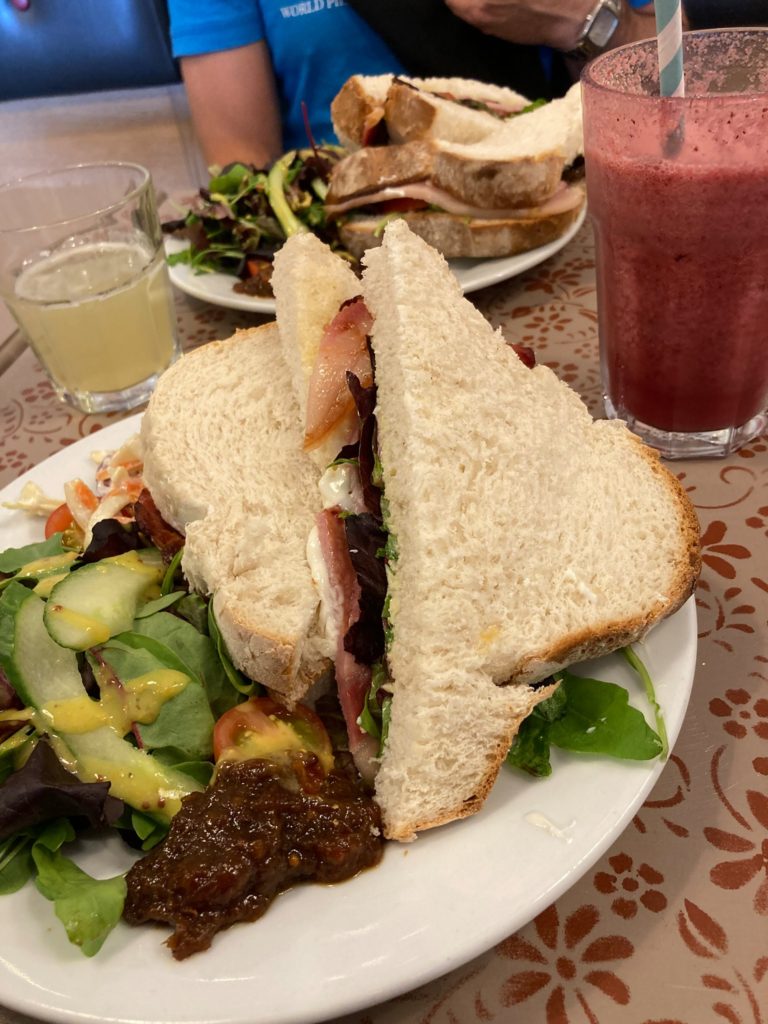 good food cafe and deli in lyme regis - sandwich lunch