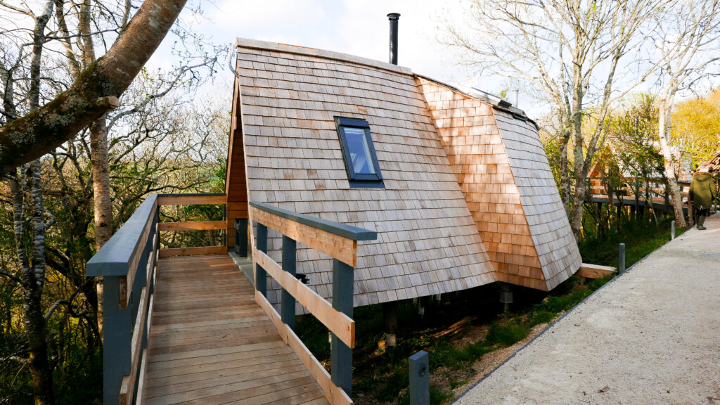 unique stays cornwall: kosel treehouse - exterior
