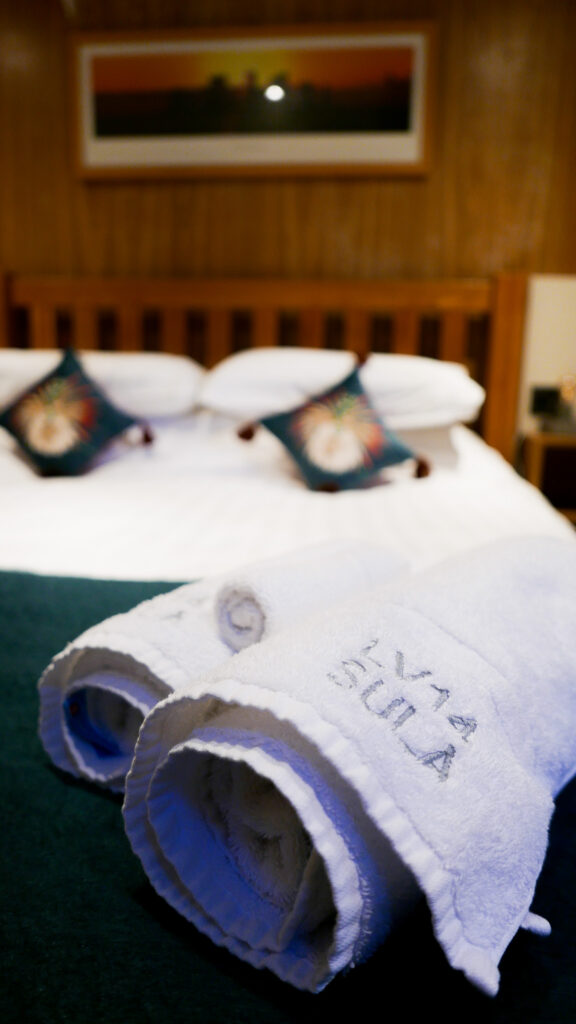 SULA-Lightship-Gloucester-Docks complimentary towels