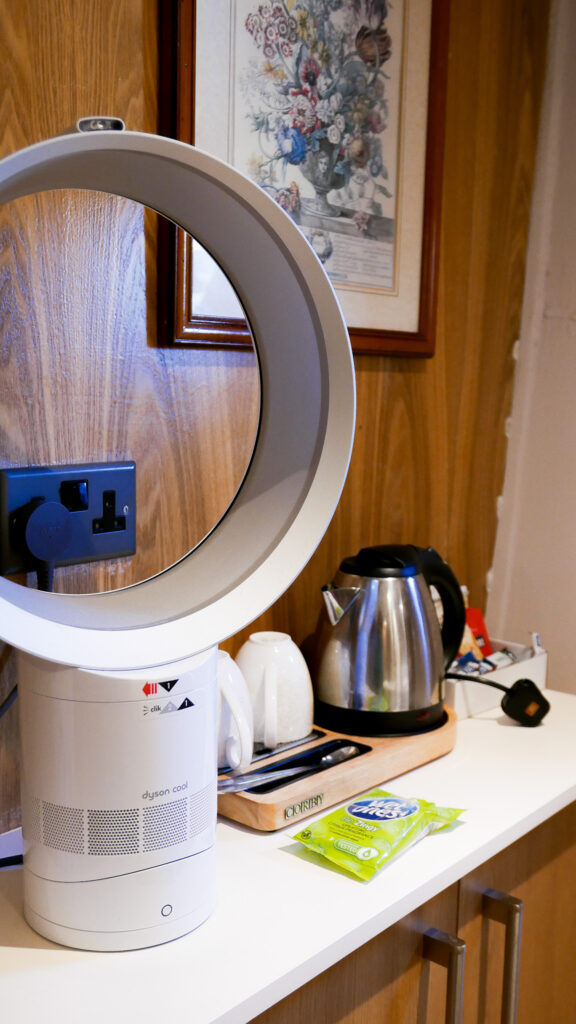 SULA-Lightship-Gloucester-Docks welcome station in room