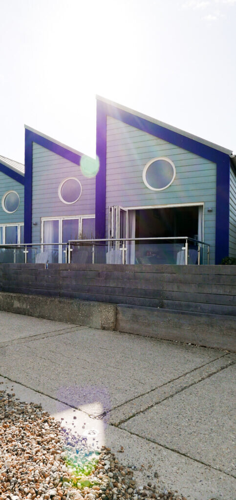 beachcroft-beach-huts: exterior of huts