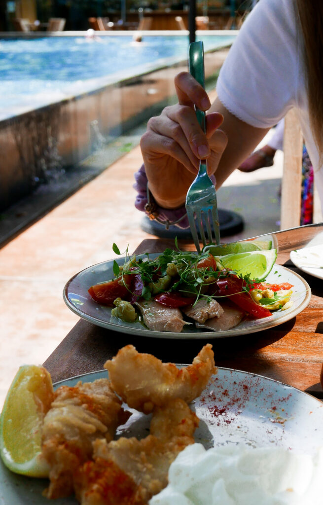 Thames Lido in Reading - tapas