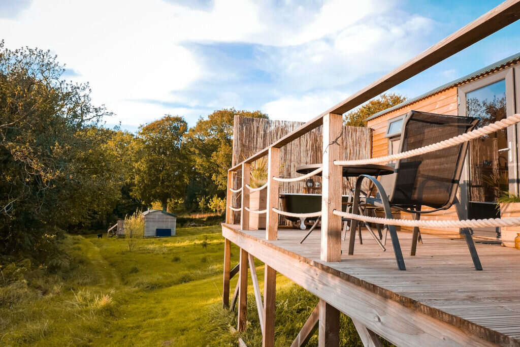 royal oak stargazing cabins devon