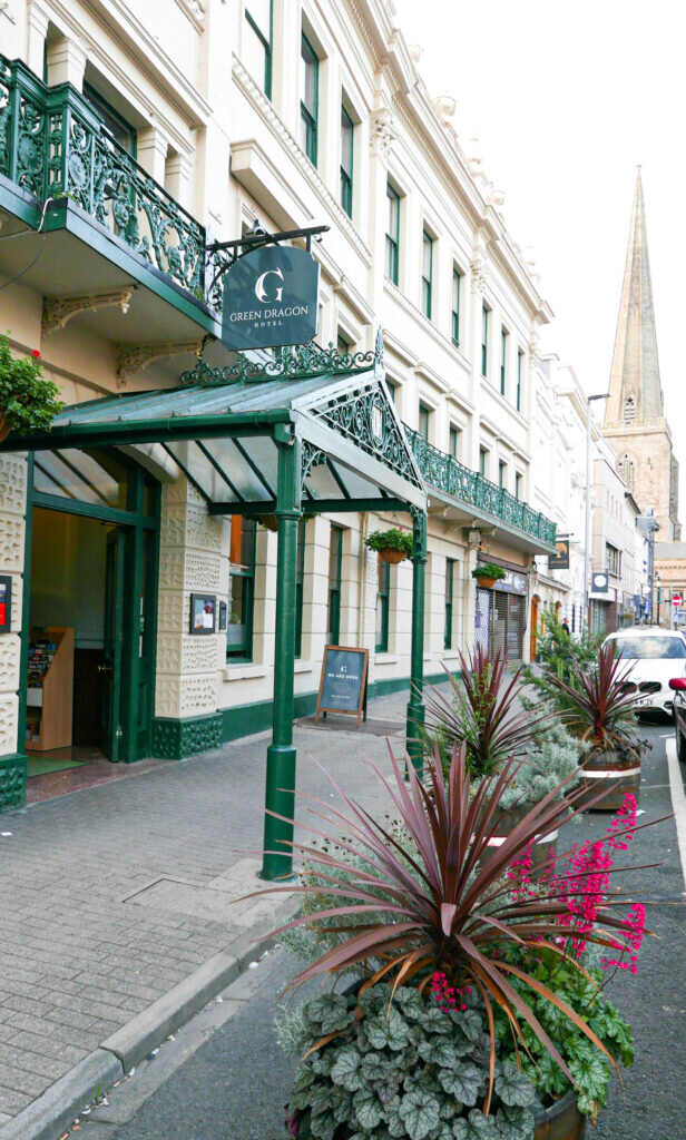 green dragon hotel hereford, exterior