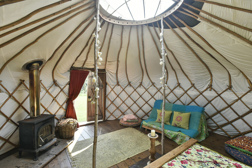 yurt glamping Lake District
