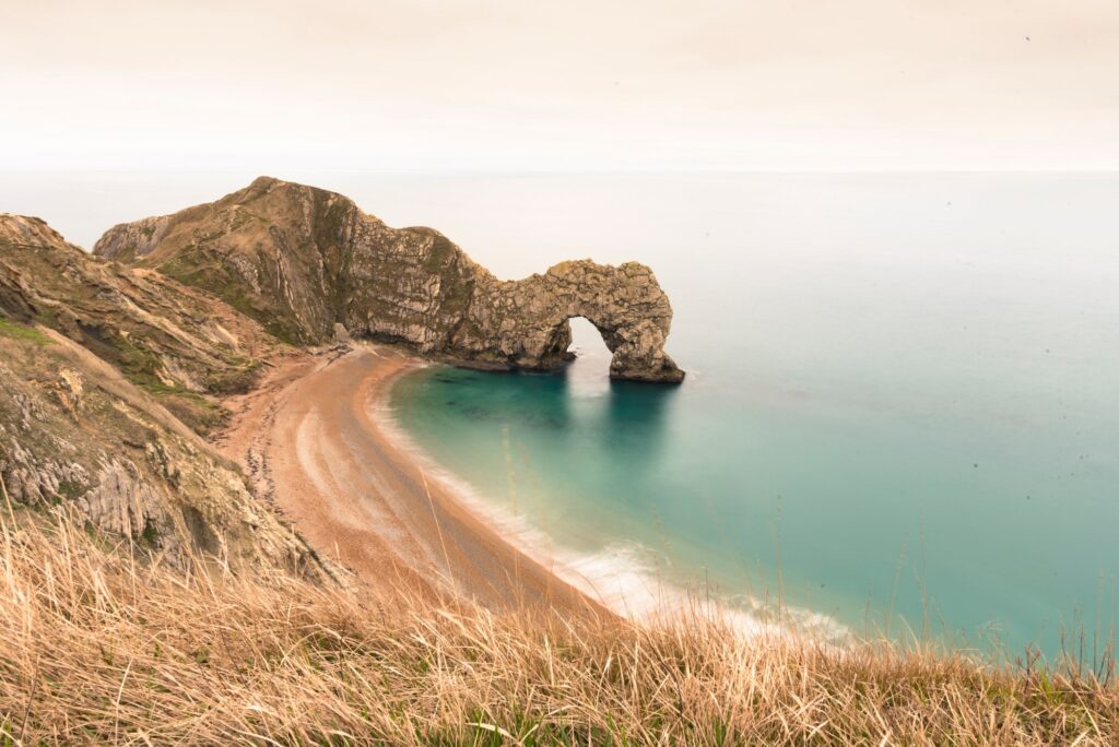 durdle door in Dorset