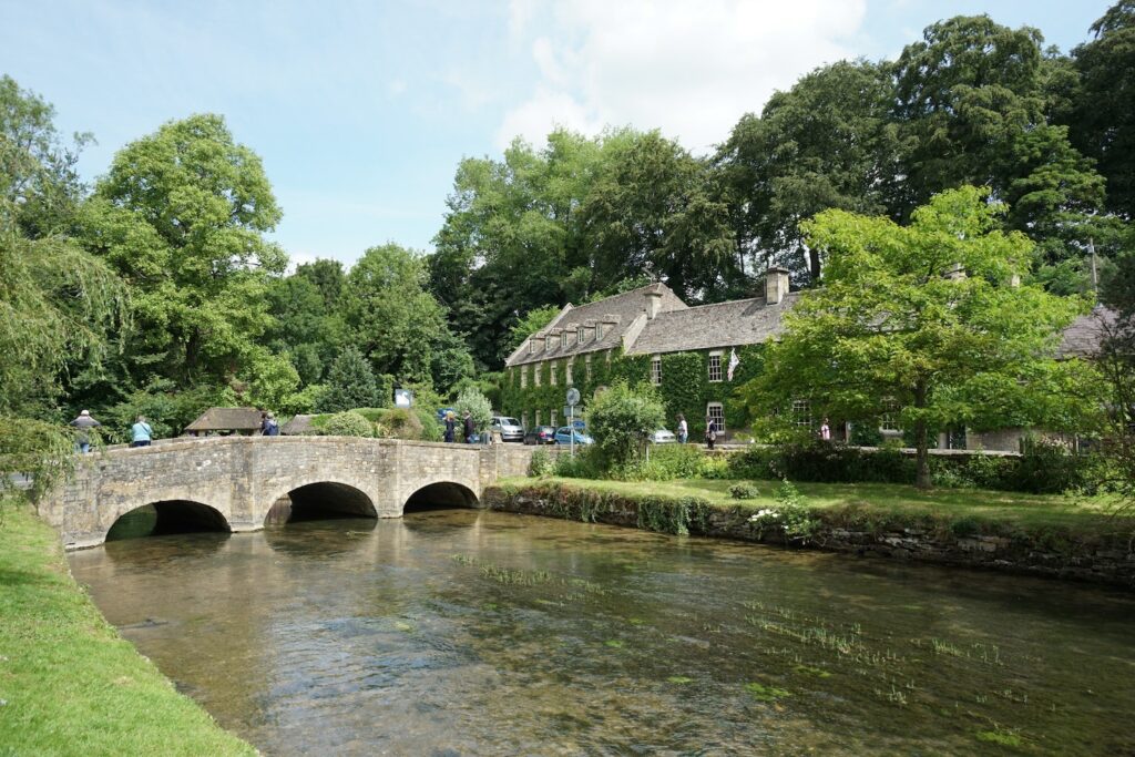 Bibury looking towards the Swan