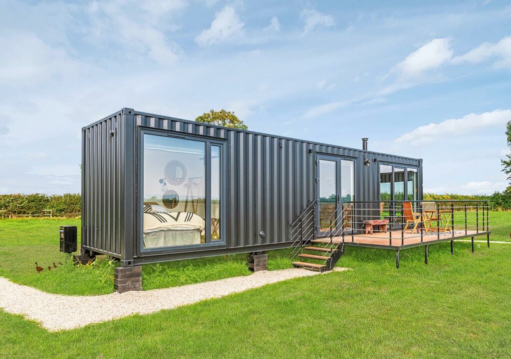 the box B&B glamping cabins in Malton