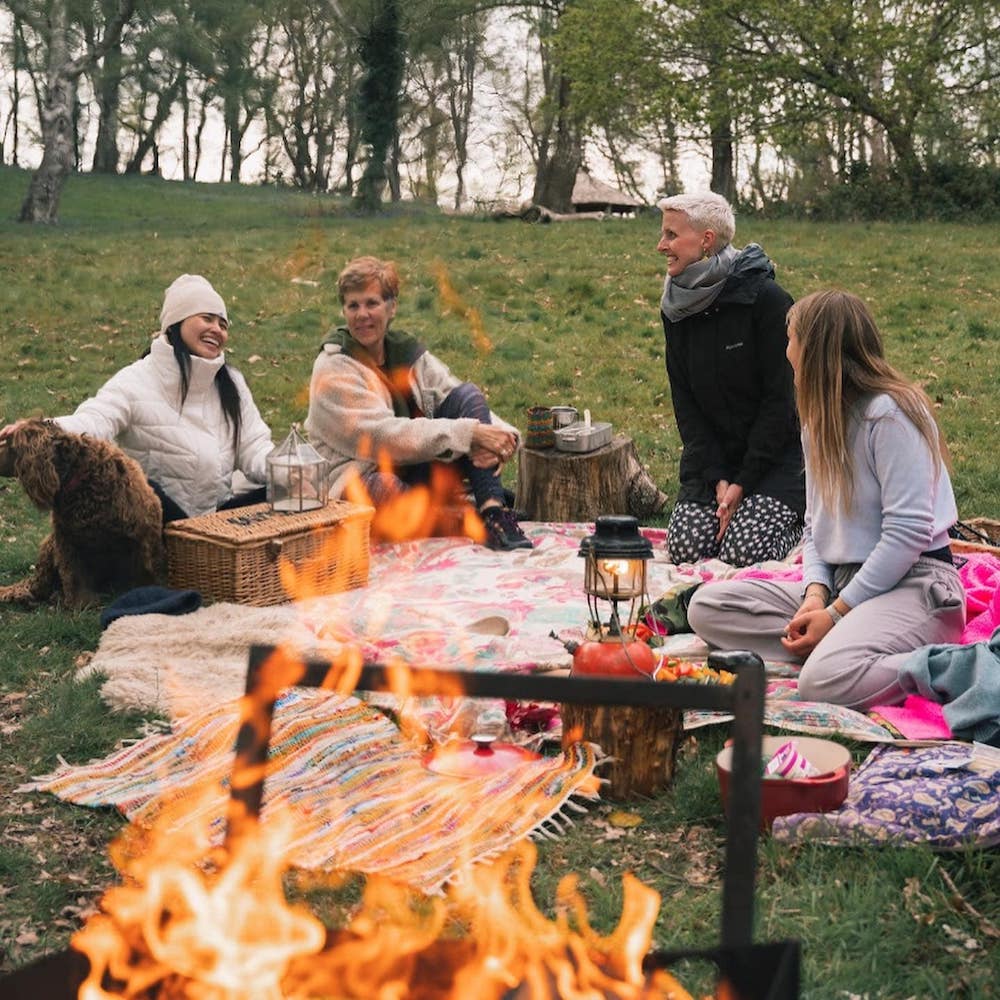 The Wild Times yoga and sup retreats - group by campfire