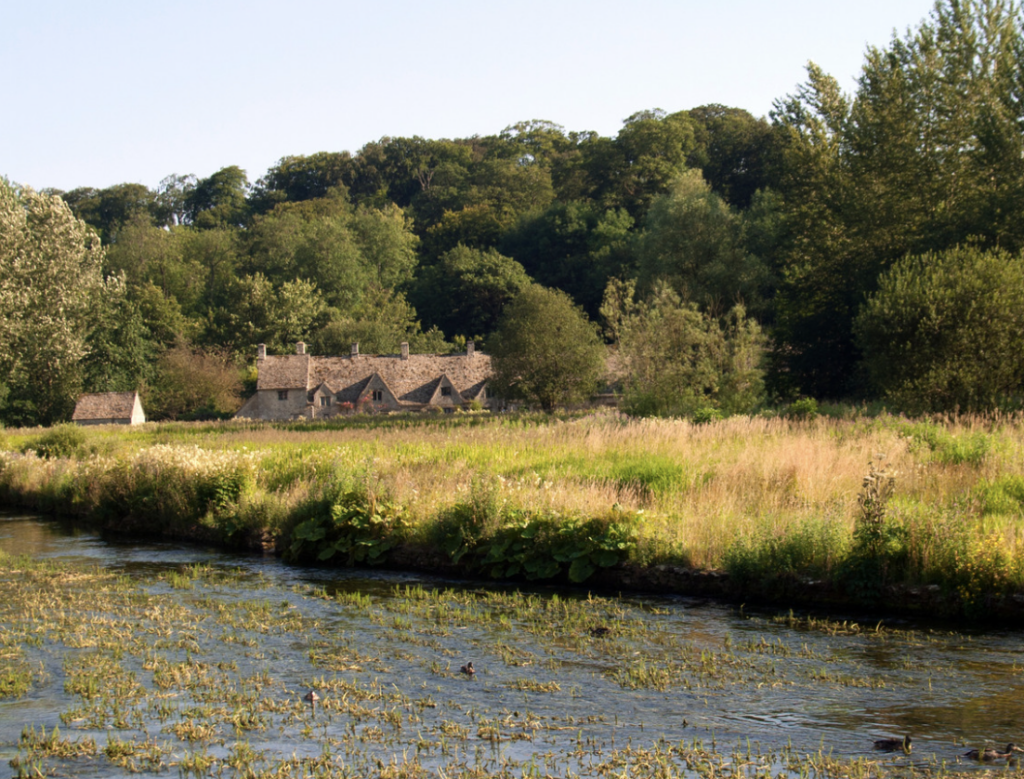 bibury in the cotswolds - village