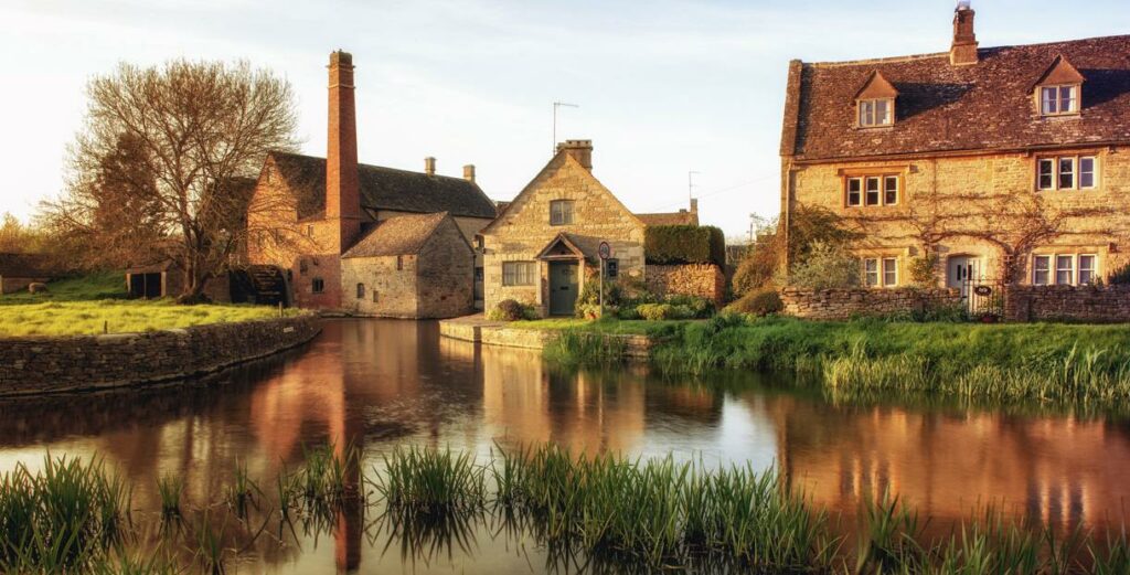 Slaughter village in the Cotswolds