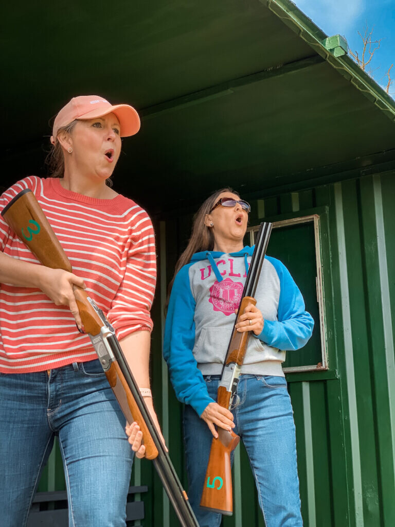 laser clay pigeon shooting forest of dean