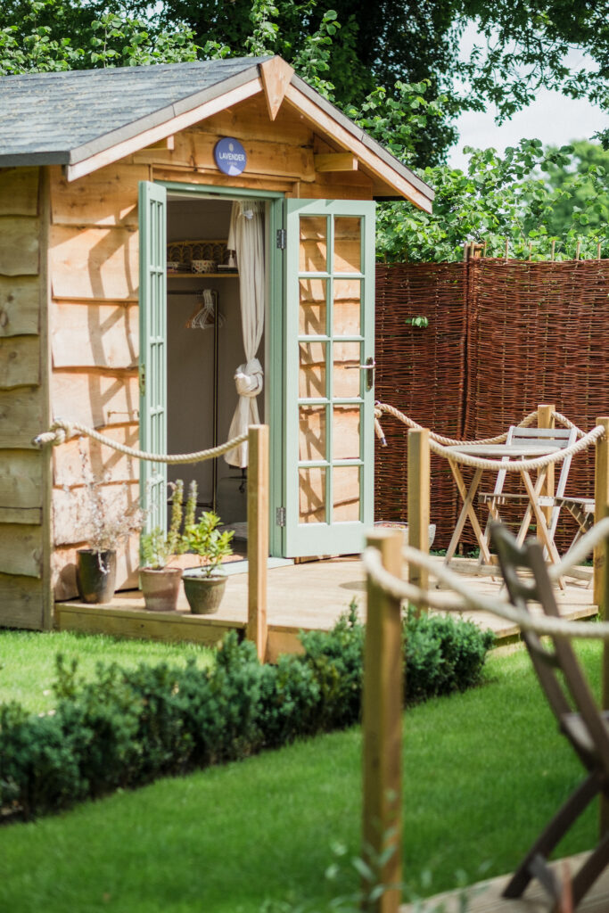 toad hall lodges suffolk - lodge outside