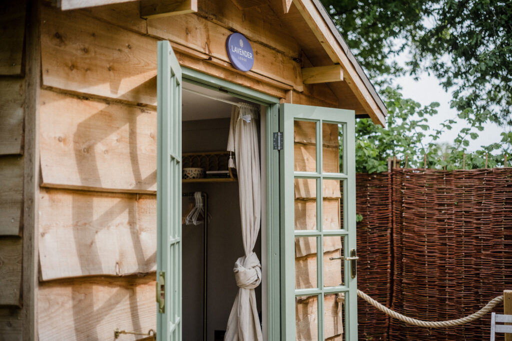 toad hall lodges suffolk - lodge outside