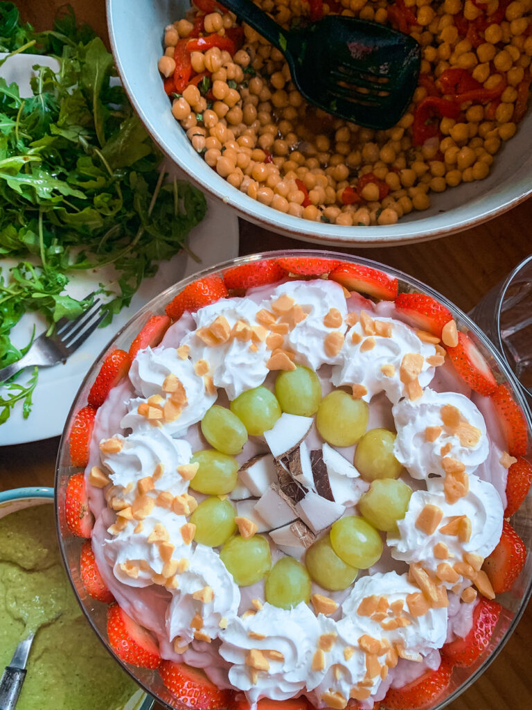 healing retreat uk - food