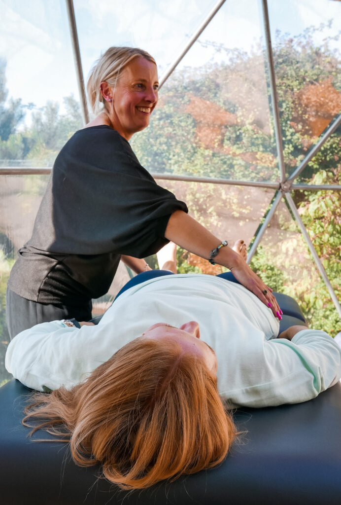 healing retreat uk - kinesiology session