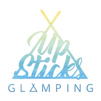 Upsticks glamping in Malvern Worcestershire - logo Upsticks glamping in Malvern Worcestershire - logo